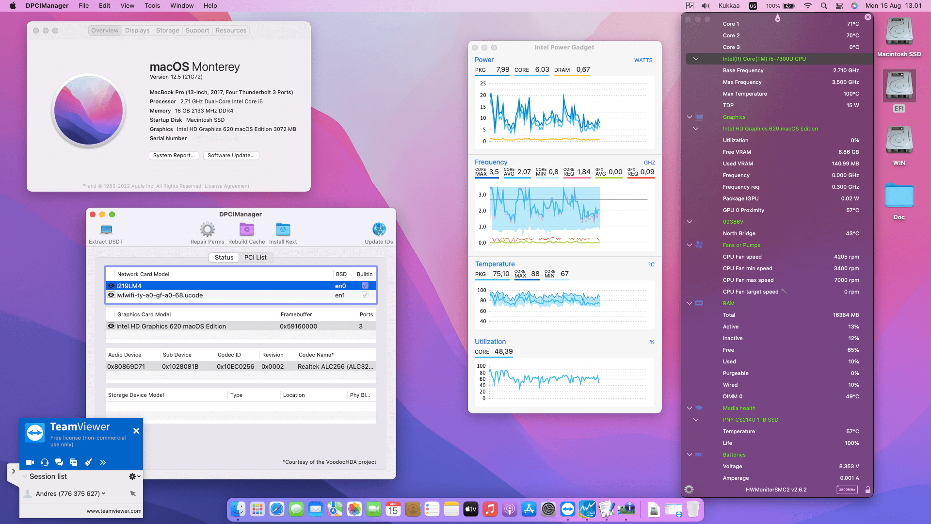 Dell Latitude 7390 2nd [KabyLake   Intel HD 620 + I2C]   OpenCore 1